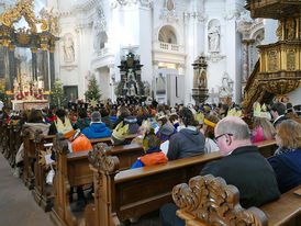 Diözesale Aussendung der Sternsinger im Hohen Dom zu Fulda (Foto:Karl-Franz Thiede)